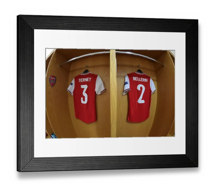 Framed Print : Arsenal FC: Pre-Match Huddle - Kieran Tierney and Hector Bellerin in the Changing Room (Arsenal v Standard Liege, UEFA Europa League 2019-20) Framed Print : Arsenal FC: Pre-Match Huddle - Kieran Tierney and Hector Bellerin in the Changing Room (Arsenal v Standard Liege, UEFA Europa League 2019-20)