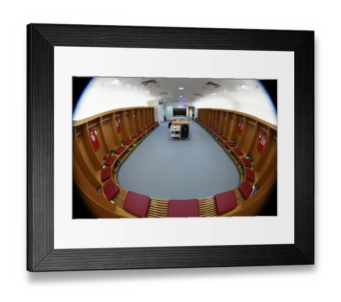 Framed Print : Arsenal FC: Behind the Scenes in the Changing Room before Arsenal v Standard Liege, UEFA Europa League 2019-20 Framed Print : Arsenal FC: Behind the Scenes in the Changing Room before Arsenal v Standard Liege, UEFA Europa League 2019-20