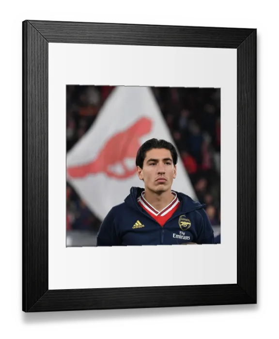 Framed Print : Arsenal FC vs Standard Liege: Hector Bellerin Prepares for UEFA Europa League Clash at Emirates Stadium Framed Print : Arsenal FC vs Standard Liege: Hector Bellerin Prepares for UEFA Europa League Clash at Emirates Stadium