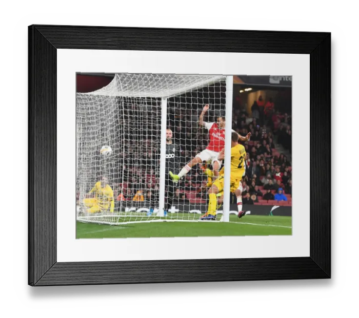 Framed Print : Arsenal Crush Standard Liege 4-0: Dani Ceballos Shines in Europa League Victory Framed Print : Arsenal Crush Standard Liege 4-0: Dani Ceballos Shines in Europa League Victory