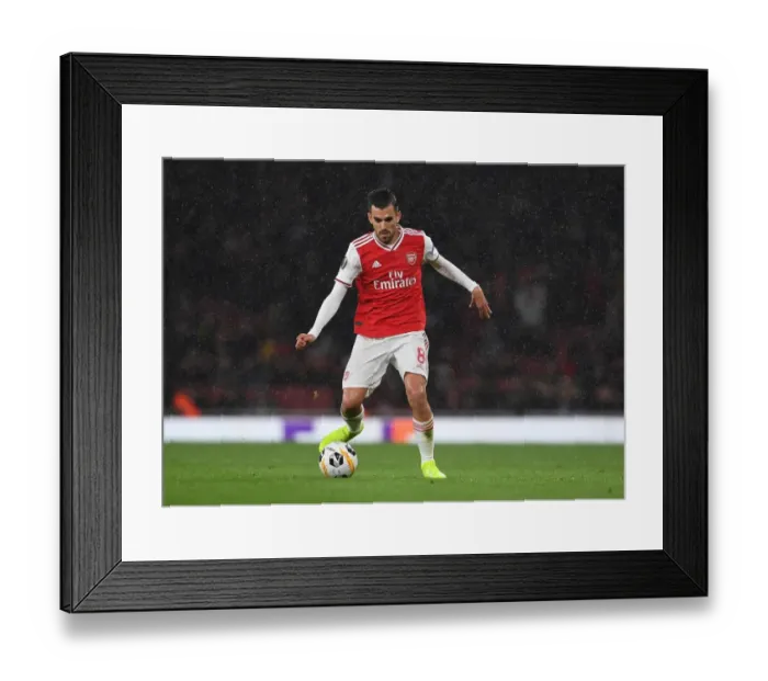 Framed Print : Dani Ceballos in Action: Arsenal vs. Standard Liege, Europa League 2019-20 Framed Print : Dani Ceballos in Action: Arsenal vs. Standard Liege, Europa League 2019-20