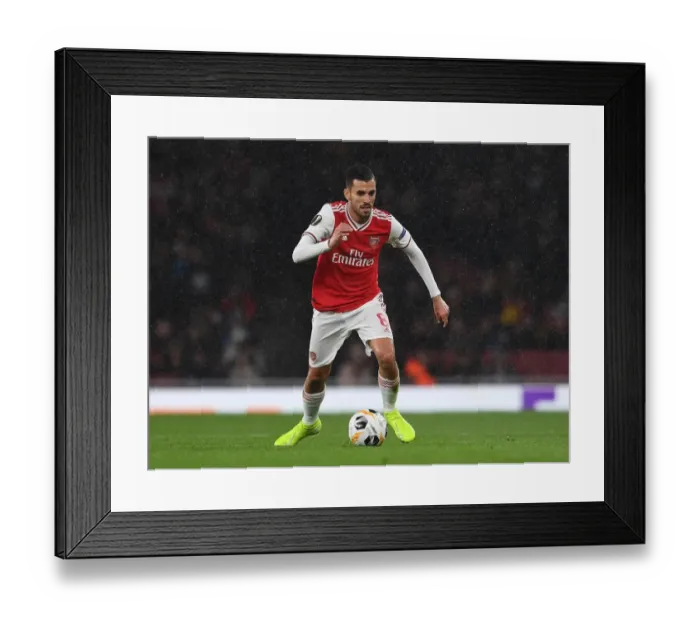 Framed Print : Dani Ceballos in Action: Arsenal vs Standard Liege, Europa League 2019-20 Framed Print : Dani Ceballos in Action: Arsenal vs Standard Liege, Europa League 2019-20