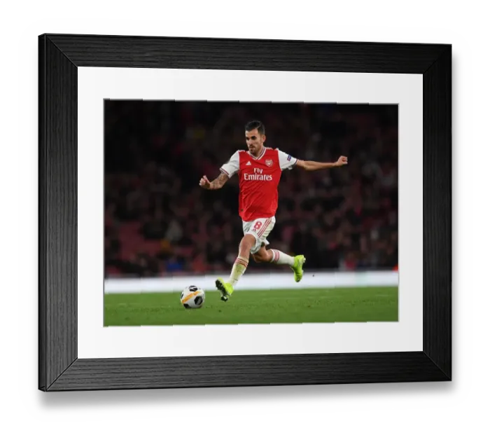 Framed Print : Dani Ceballos in Action: Arsenal vs Standard Liege, Europa League 2019-20 Framed Print : Dani Ceballos in Action: Arsenal vs Standard Liege, Europa League 2019-20