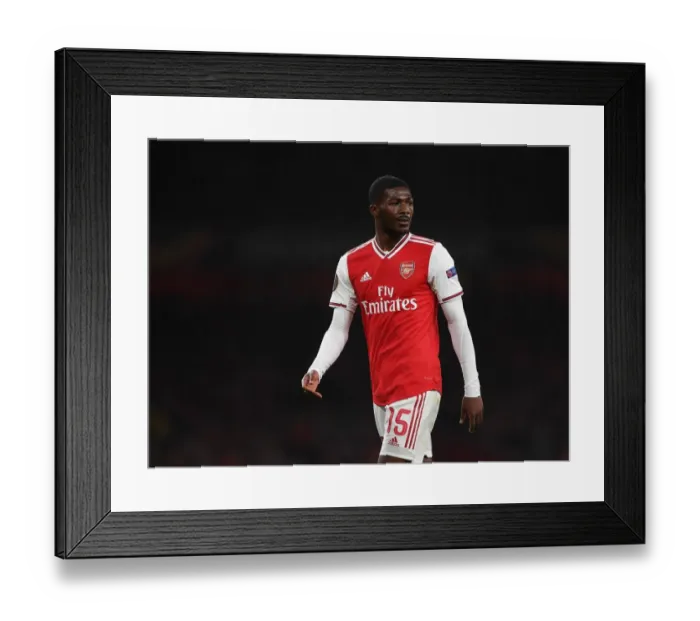 Framed Print : Arsenal's Ainsley Maitland-Niles in Action during UEFA Europa League Match against Standard Liege Framed Print : Arsenal's Ainsley Maitland-Niles in Action during UEFA Europa League Match against Standard Liege