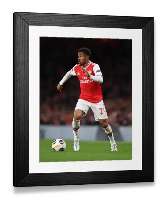 Framed Print : Arsenal's Nelson Stars: Europa League Victory over Standard Liege