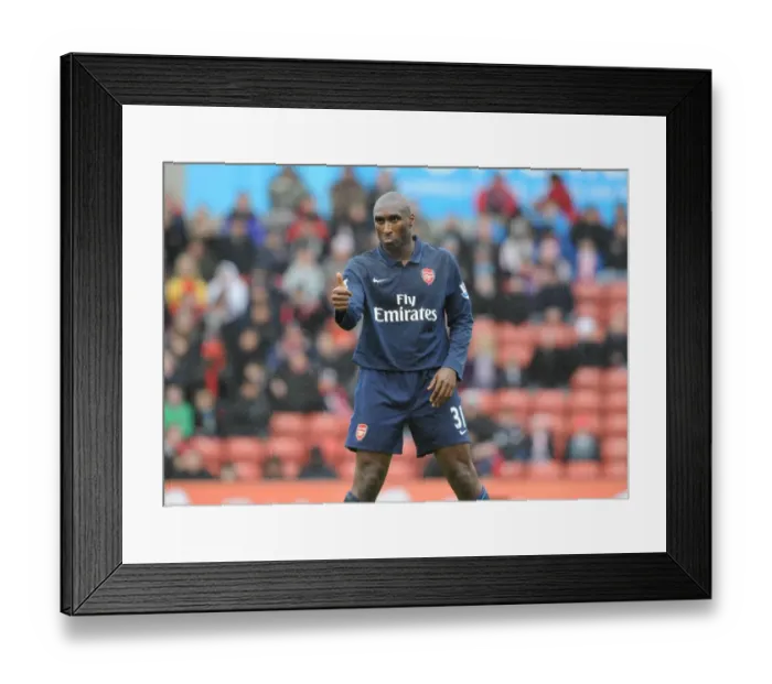Framed Print : Sol Campbell's Bittersweet Return: Arsenal's FA Cup Defeat at Stoke, 2010 Framed Print : Sol Campbell's Bittersweet Return: Arsenal's FA Cup Defeat at Stoke, 2010