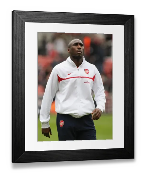 Framed Print : Sol Campbell's Emotional Return: Arsenal's FA Cup Defeat at Stoke City (1 / 24 / 10) Framed Print : Sol Campbell's Emotional Return: Arsenal's FA Cup Defeat at Stoke City (1 / 24 / 10)