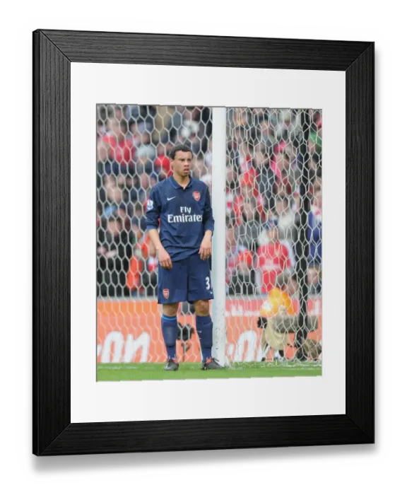 Framed Print : Francis Coquelin's FA Cup Struggle: Arsenal vs Stoke City 3-1 at The Britannia Stadium