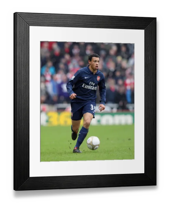 Framed Print : Francis Coquelin's Determined Performance: Arsenal's FA Cup 4th Round Loss at Stoke City (2010) Framed Print : Francis Coquelin's Determined Performance: Arsenal's FA Cup 4th Round Loss at Stoke City (2010)