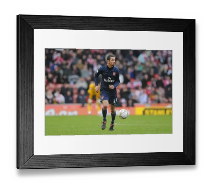 Framed Print : Craig Eastmond (Arsenal). Stoke City 3: 1 Arsenal, FA Cup 4th round, The Britannia Stadium Framed Print : Craig Eastmond (Arsenal). Stoke City 3: 1 Arsenal, FA Cup 4th round, The Britannia Stadium