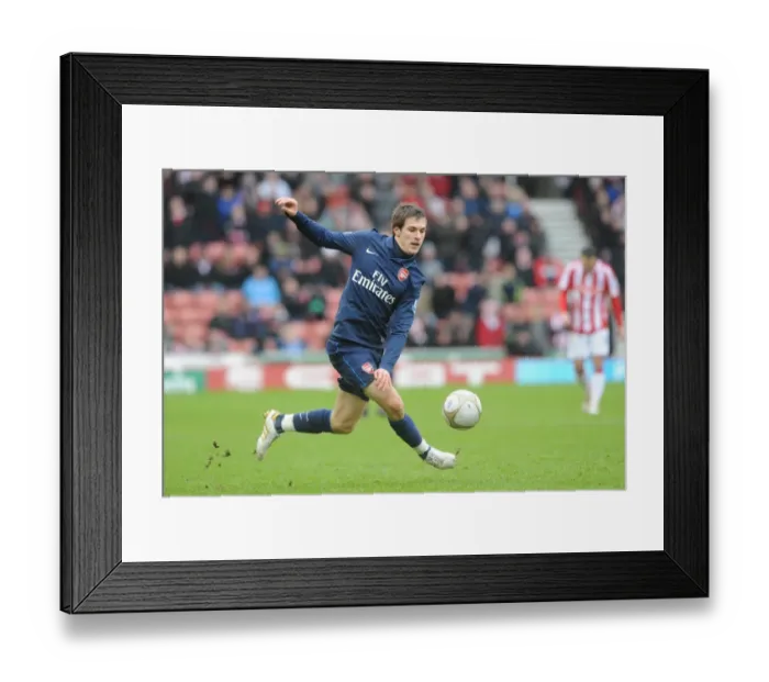 Framed Print : Aaron Ramsey's FA Cup Upset: Stoke City's 3-1 Victory Over Arsenal at The Britannia Stadium (2010) Framed Print : Aaron Ramsey's FA Cup Upset: Stoke City's 3-1 Victory Over Arsenal at The Britannia Stadium (2010)