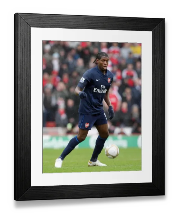 Framed Print : Jay Emmanuel-Thomas Shocks Arsenal: 3-1 FA Cup Upset at Stoke City