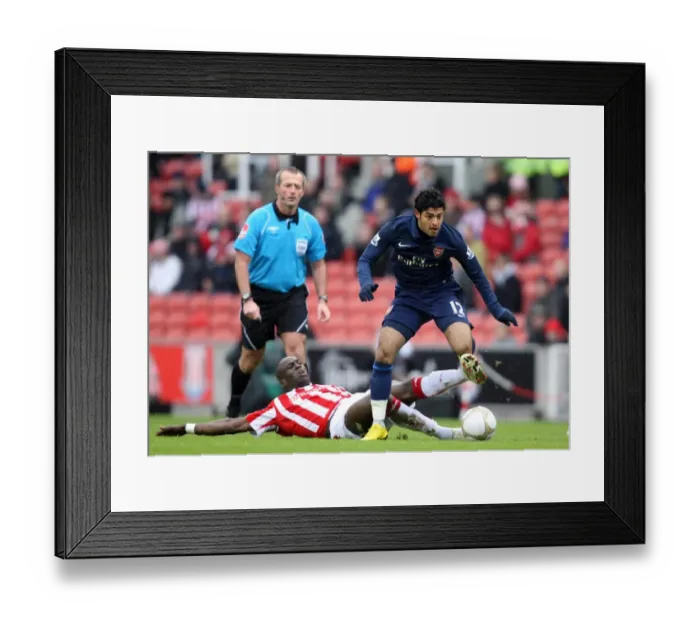 Framed Print : Carlos Vela vs. Mamady Sidibe: Stoke's Upset over Arsenal in FA Cup 4th Round (3-1) Framed Print : Carlos Vela vs. Mamady Sidibe: Stoke's Upset over Arsenal in FA Cup 4th Round (3-1)