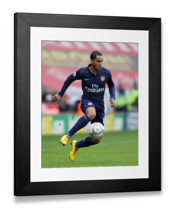 Framed Print : Theo Walcott's FA Cup Heartbreak at Britannia Stadium: Arsenal 1-3 Stoke City