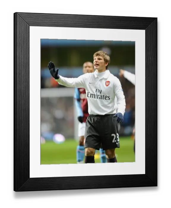 Framed Print : Arshavin's Stalemate: Arsenal vs. Aston Villa, Barclays Premier League (2010) Framed Print : Arshavin's Stalemate: Arsenal vs. Aston Villa, Barclays Premier League (2010)