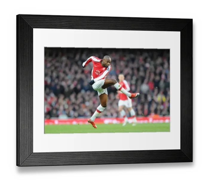 Framed Print : William Gallas (Arsenal) Paul Scholes (Man United). Arsenal 1: 3 Manchester United