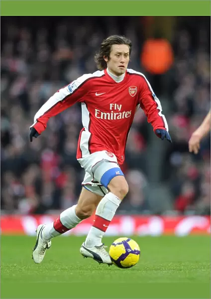 Tomas Rosicky (Arsenal). Arsenal 1: 3 Manchester United, Barclays Premier League