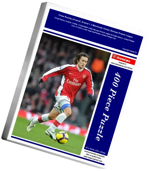 Tomas Rosicky (Arsenal). Arsenal 1: 3 Manchester United, Barclays Premier League