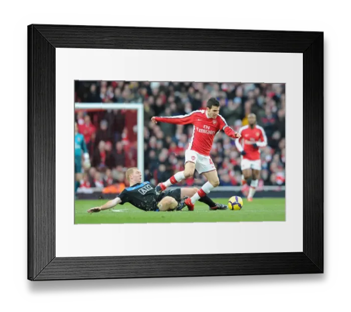 Framed Print : Clash of Legends: Fabregas vs. Scholes - Arsenal's 3:1 Defeat to Manchester United Framed Print : Clash of Legends: Fabregas vs. Scholes - Arsenal's 3:1 Defeat to Manchester United