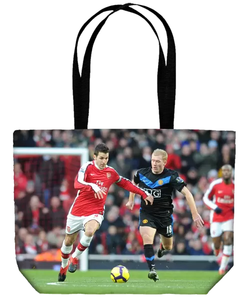 Cesc Fabregas (Arsenal) Paul Scholes (Man United). Arsenal 1: 3 Manchester United