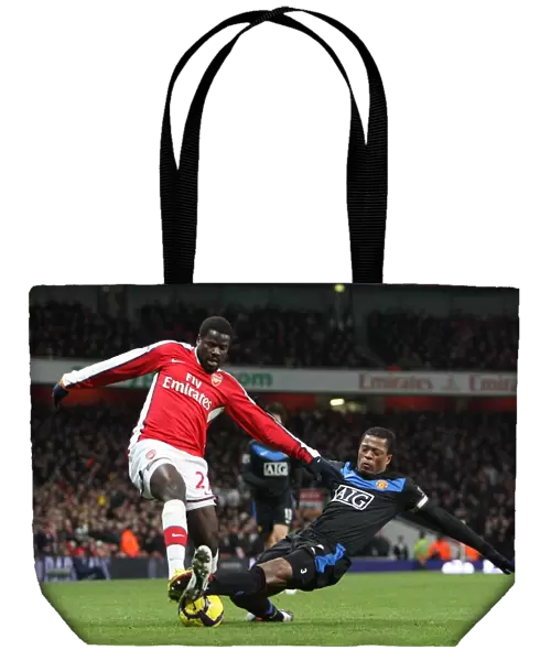 Emmanuel Eboue (Arsenal) Patrice Evra (Man Utd). Arsenal 1: 3 Manchester United