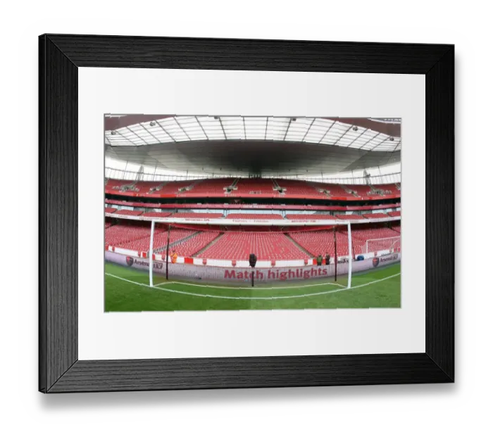 Framed Print : Arsenal and Manchester United Unite for Life: Lace Up Save Lives Campaign - Arsenal 1:3 Manchester United, Barclays Premier League