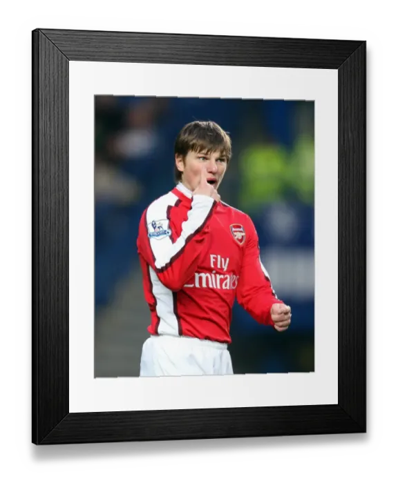 Framed Print : Arshavin's Struggle at Stamford Bridge: Arsenal's 2-0 Defeat in the Barclays Premier League Framed Print : Arshavin's Struggle at Stamford Bridge: Arsenal's 2-0 Defeat in the Barclays Premier League