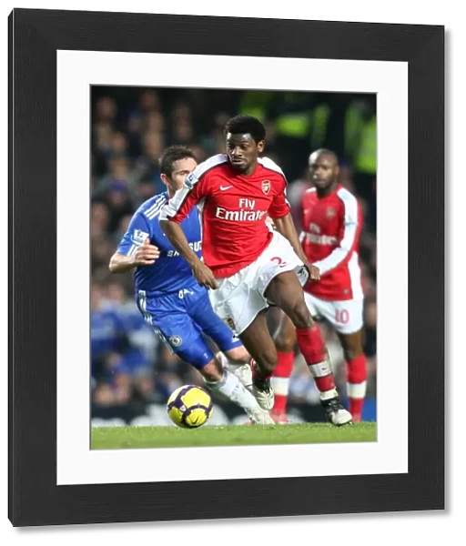 Abou Diaby (Arsenal) Frank Lampard (Chelsea). Chelsea 2: 0 Arsenal. Barclays Premier League