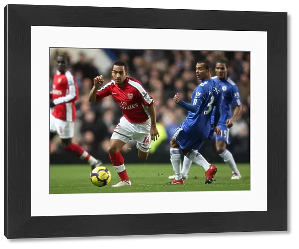 Theo Walcott (Arsenal) Ashley Cole (Chelsea). Chelsea 2: 0 Arsenal. Barclays Premier League