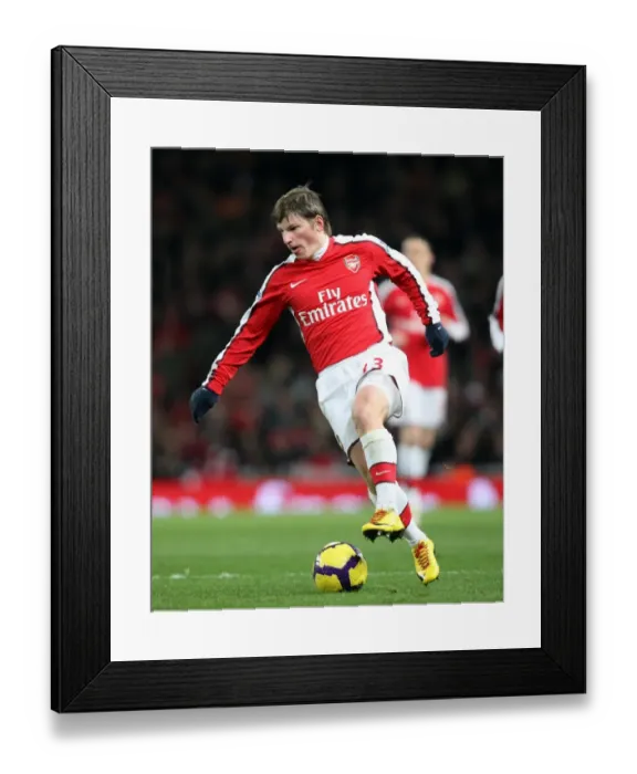Framed Print : Arsenal's Andrey Arshavin Scores the Winner: Arsenal 1-0 Liverpool, Barclays Premier League, Emirates Stadium (2010)