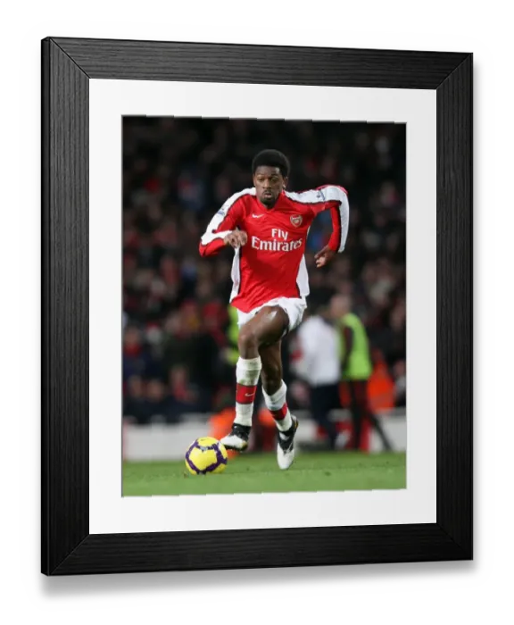 Framed Print : Abou Diaby (Arsenal). Arsenal 1: 0 Liverpool. Barclays Premier League. Emirates Stadium