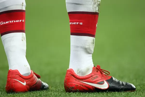 Cesc Fabregas (Arsenal) boots. Arsenal 1: 0 Liverpool. Barclays Premier League