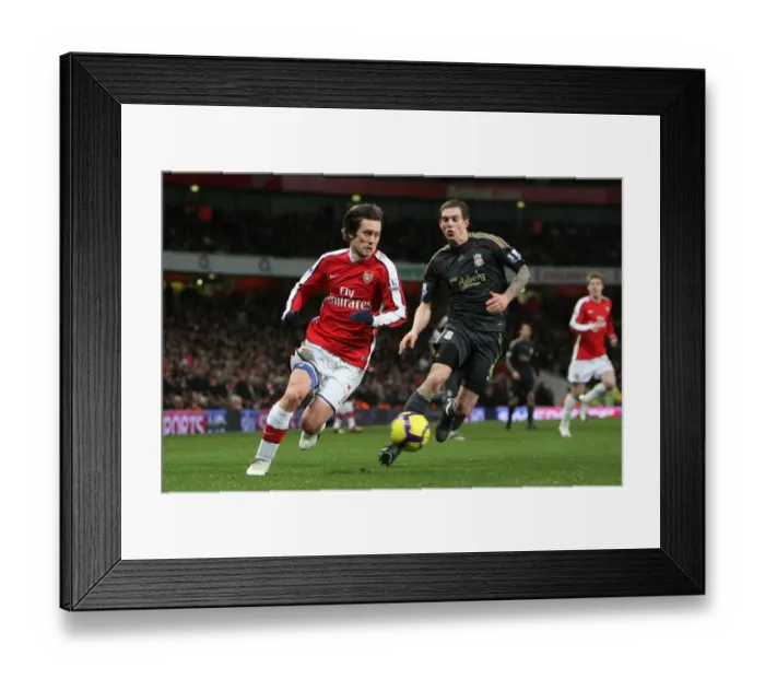 Framed Print : Tomas Rosicky (Arsenal) Daniel Agger (Liverpool). Arsenal 1: 0 Liverpool Framed Print : Tomas Rosicky (Arsenal) Daniel Agger (Liverpool). Arsenal 1: 0 Liverpool