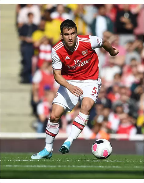 Sokratis in Action: Arsenal vs. AFC Bournemouth, Premier League 2019-20