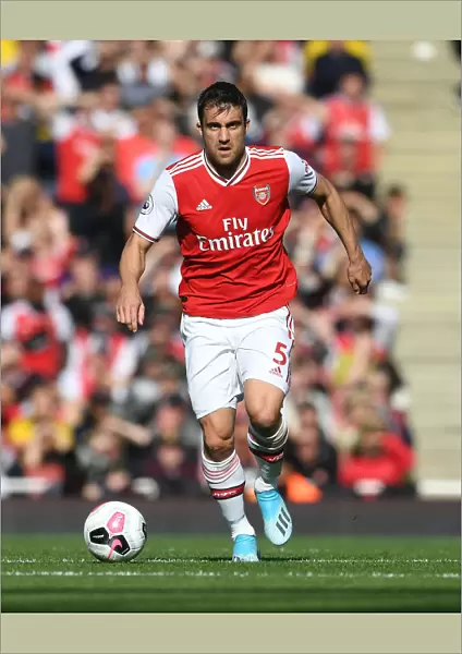 Sokratis in Action: Arsenal vs AFC Bournemouth, Premier League 2019-20