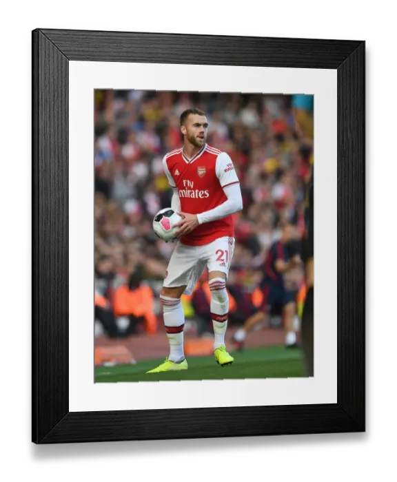 Framed Print : Calum Chambers in Action: Arsenal vs. AFC Bournemouth, Premier League 2019-20 Framed Print : Calum Chambers in Action: Arsenal vs. AFC Bournemouth, Premier League 2019-20