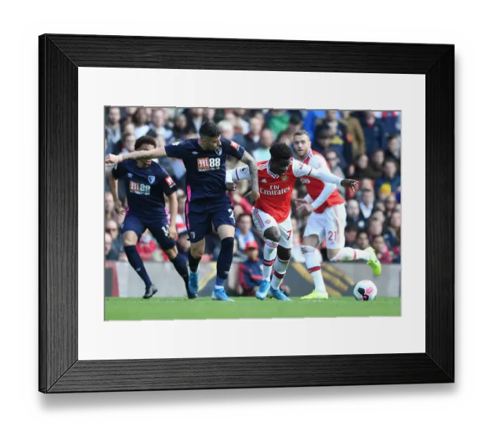Framed Print : Arsenal vs AFC Bournemouth: Premier League Clash at Emirates Stadium (October 2019) Framed Print : Arsenal vs AFC Bournemouth: Premier League Clash at Emirates Stadium (October 2019)