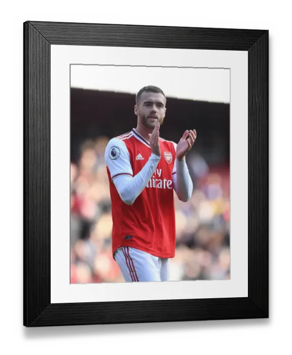 Framed Print : Arsenal's Calum Chambers Reacts After Arsenal FC vs AFC Bournemouth, Premier League 2019-20 Framed Print : Arsenal's Calum Chambers Reacts After Arsenal FC vs AFC Bournemouth, Premier League 2019-20