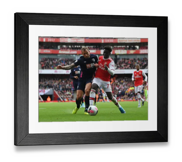 Framed Print : Arsenal vs AFC Bournemouth: Premier League Clash at Emirates Stadium (October 2019) Framed Print : Arsenal vs AFC Bournemouth: Premier League Clash at Emirates Stadium (October 2019)