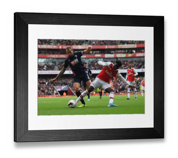 Framed Print : Arsenal vs AFC Bournemouth: Premier League Clash at Emirates Stadium Framed Print : Arsenal vs AFC Bournemouth: Premier League Clash at Emirates Stadium