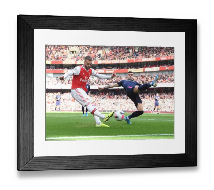 Framed Print : Arsenal vs. AFC Bournemouth: Calum Chambers Clash in Premier League Showdown Framed Print : Arsenal vs. AFC Bournemouth: Calum Chambers Clash in Premier League Showdown