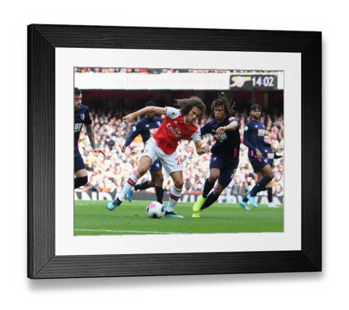 Framed Print : Arsenal vs Bournemouth: Matteo Guendouzi Clashes with Nathan Ake in Premier League Showdown Framed Print : Arsenal vs Bournemouth: Matteo Guendouzi Clashes with Nathan Ake in Premier League Showdown
