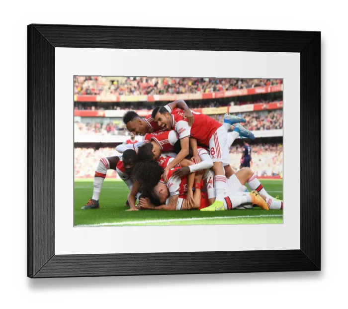 Framed Print : Arsenal: David Luiz's Thrilling Goal and Euphoric Celebration vs AFC Bournemouth (2019-20) Framed Print : Arsenal: David Luiz's Thrilling Goal and Euphoric Celebration vs AFC Bournemouth (2019-20)