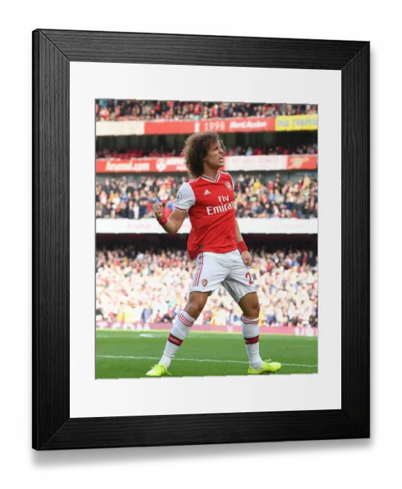 Framed Print : David Luiz Scores the Winner: Arsenal FC vs AFC Bournemouth, Premier League 2019-20 Framed Print : David Luiz Scores the Winner: Arsenal FC vs AFC Bournemouth, Premier League 2019-20