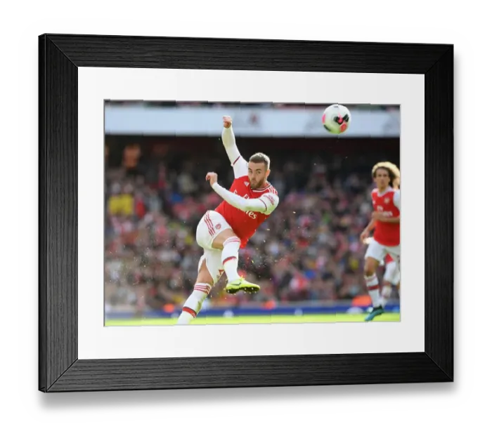Framed Print : Calum Chambers in Action: Arsenal vs. AFC Bournemouth, Premier League 2019-20 Framed Print : Calum Chambers in Action: Arsenal vs. AFC Bournemouth, Premier League 2019-20
