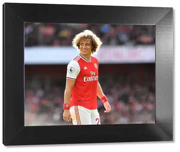 Arsenal's David Luiz in Action: Arsenal vs AFC Bournemouth, Premier League 2019-20