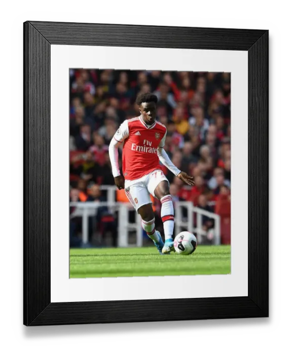 Framed Print : Arsenal's Bukayo Saka in Action: Arsenal vs AFC Bournemouth, Premier League 2019-20 Framed Print : Arsenal's Bukayo Saka in Action: Arsenal vs AFC Bournemouth, Premier League 2019-20