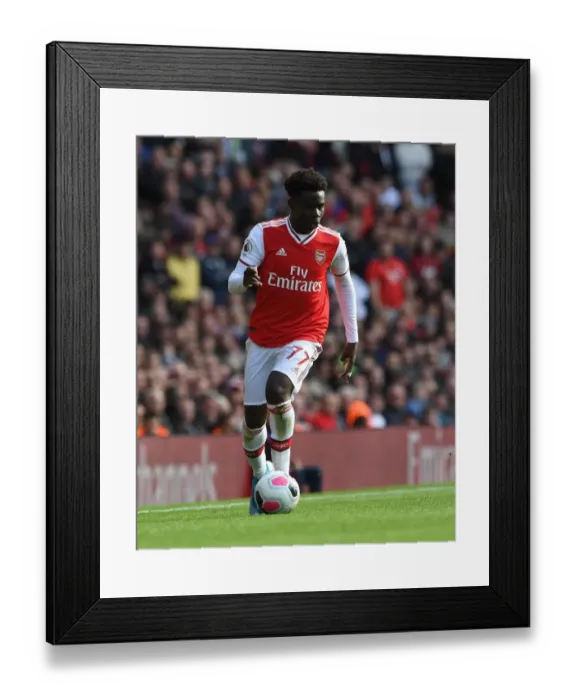 Framed Print : Arsenal's Bukayo Saka in Action: Arsenal vs AFC Bournemouth, Premier League 2019-20 Framed Print : Arsenal's Bukayo Saka in Action: Arsenal vs AFC Bournemouth, Premier League 2019-20