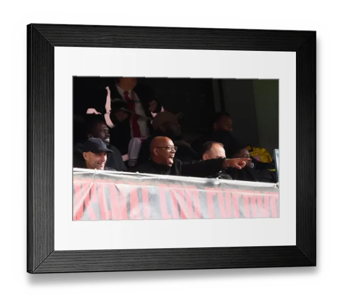 Framed Print : Ian Wright at Arsenal: Arsenal FC vs AFC Bournemouth, Premier League 2019-20 Framed Print : Ian Wright at Arsenal: Arsenal FC vs AFC Bournemouth, Premier League 2019-20