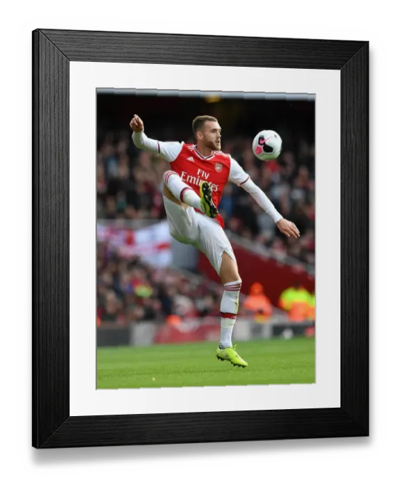 Framed Print : Calum Chambers in Action: Arsenal vs. AFC Bournemouth, Premier League 2019-20